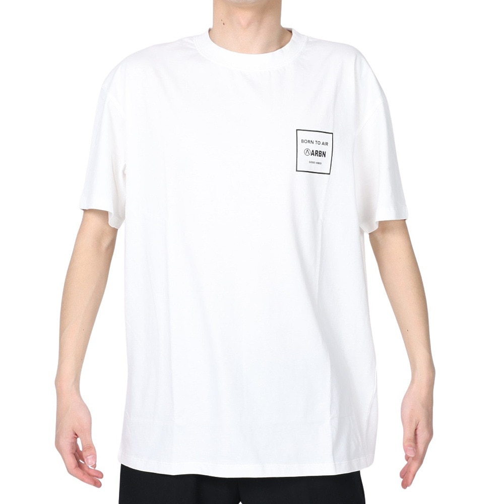 エアボーン（ARBN）（メンズ）半袖Tシャツ メンズ コットン 03 AB2023SSM-APP003WHT