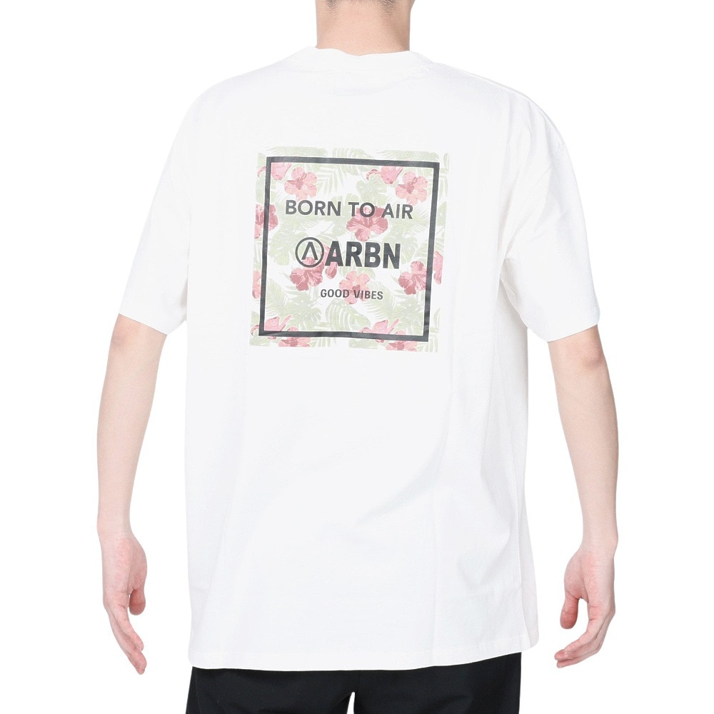 エアボーン（ARBN）（メンズ）半袖Tシャツ メンズ コットン 03 AB2023SSM-APP003WHT