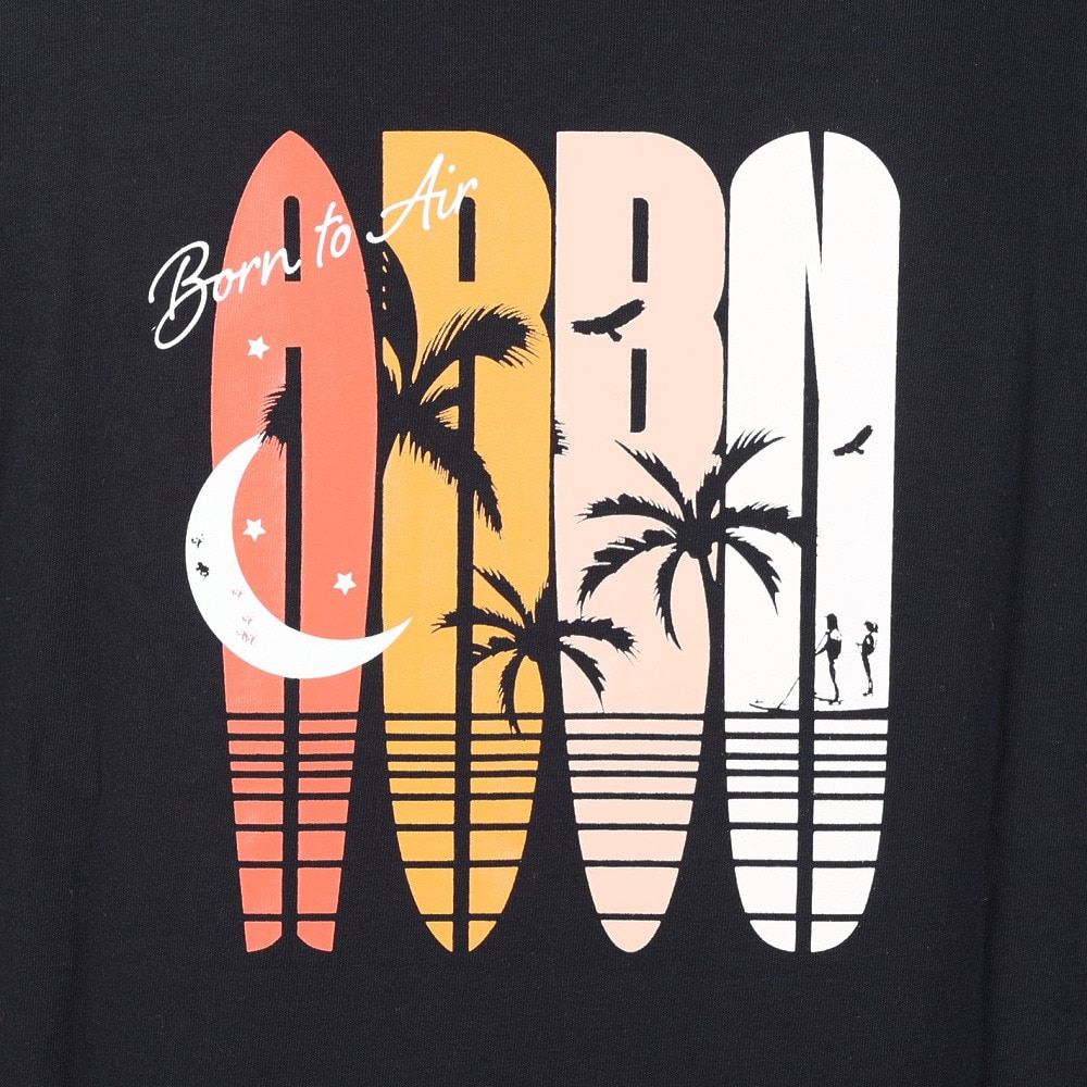 エアボーン（ARBN）（メンズ）半袖Tシャツ メンズ AB2023SSM-APP004BLK