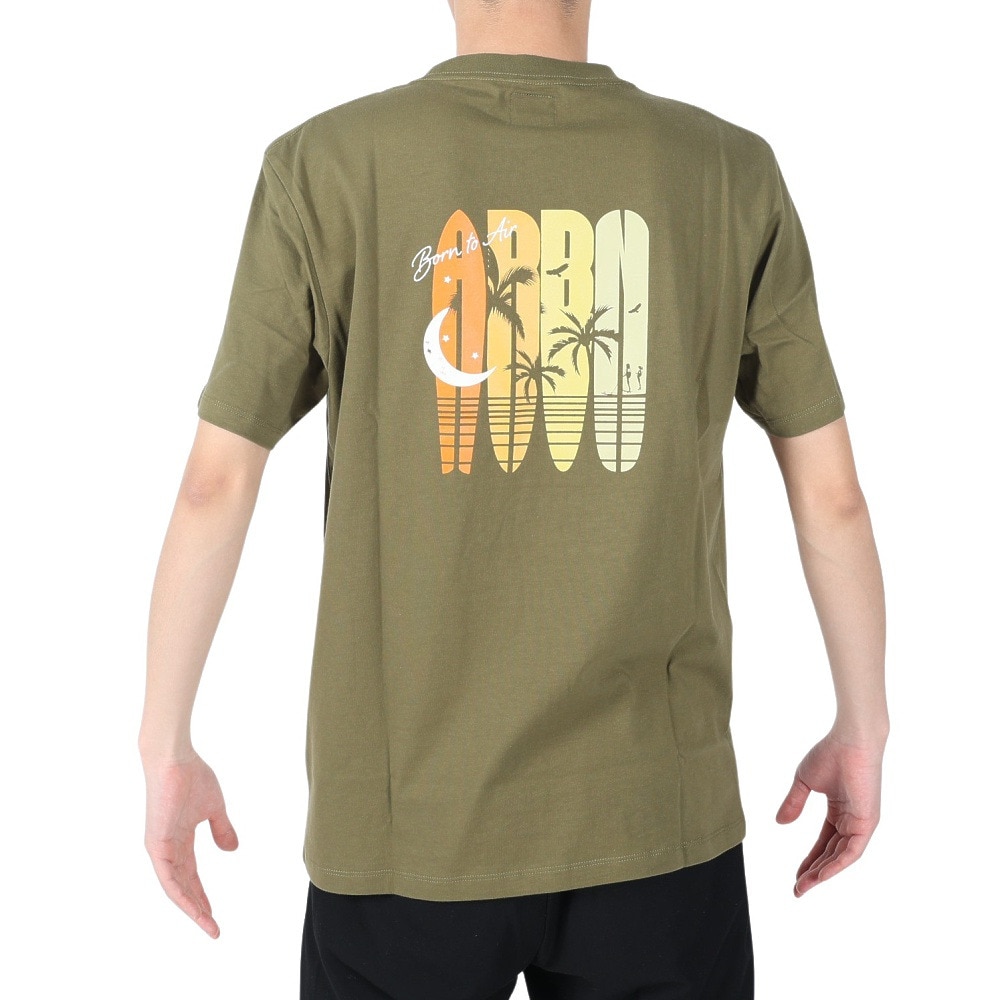 エアボーン（ARBN）（メンズ）半袖Tシャツ メンズ AB2023SSM-APP004OLV
