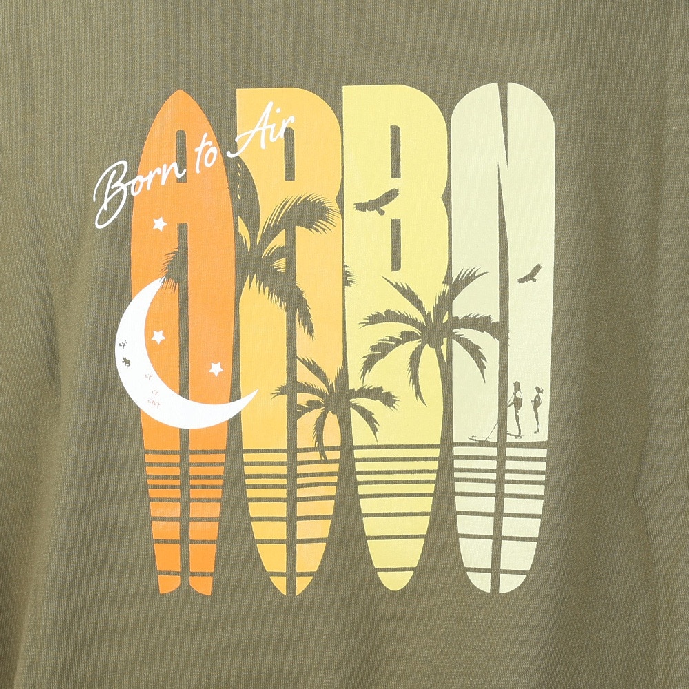 エアボーン（ARBN）（メンズ）半袖Tシャツ メンズ AB2023SSM-APP004OLV