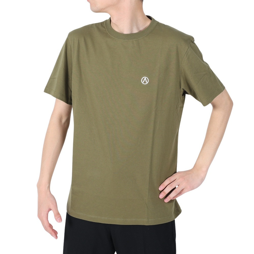 エアボーン（ARBN）（メンズ）半袖Tシャツ メンズ AB2023SSM-APP004OLV