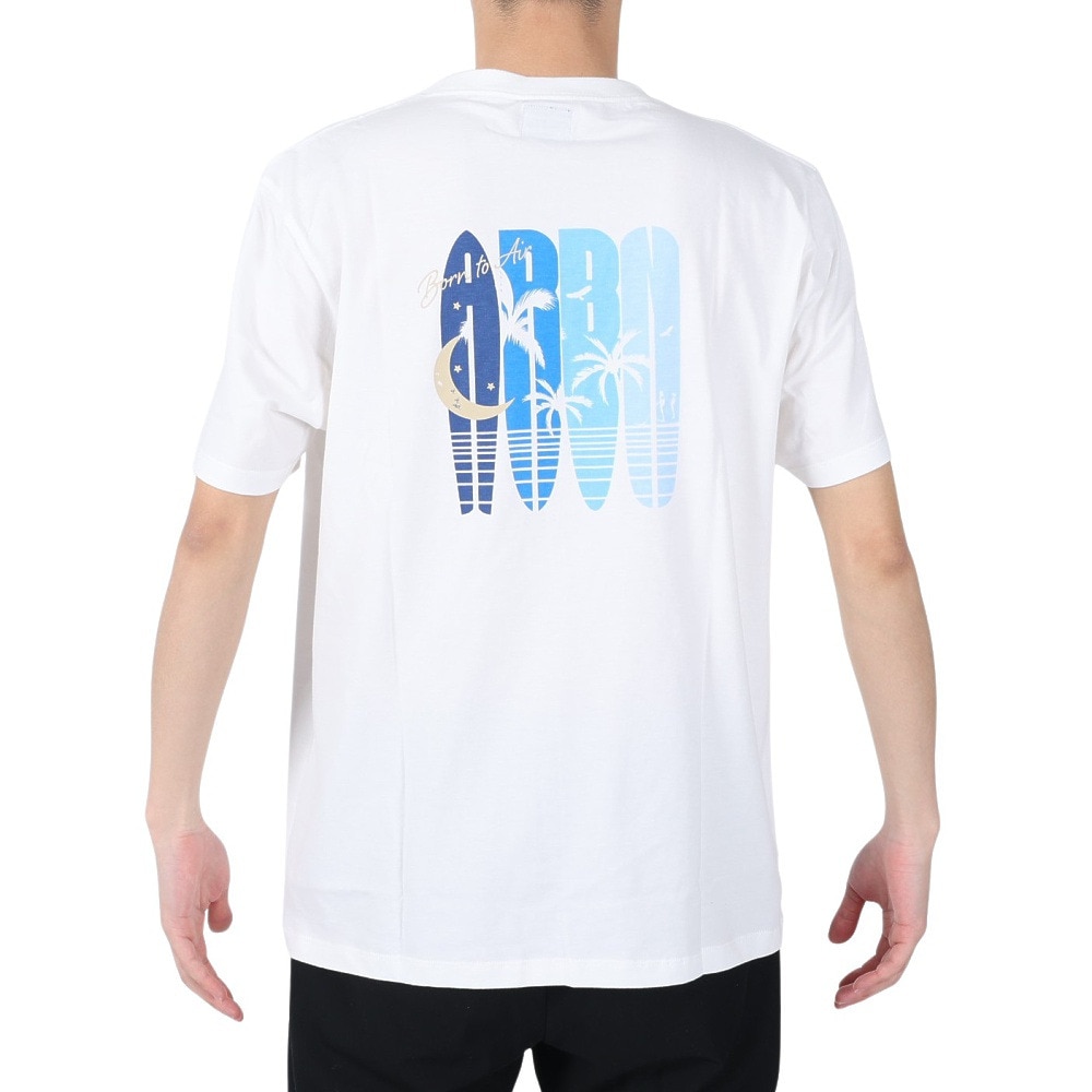 エアボーン（ARBN）（メンズ）半袖Tシャツ メンズ AB2023SSM-APP004WHT