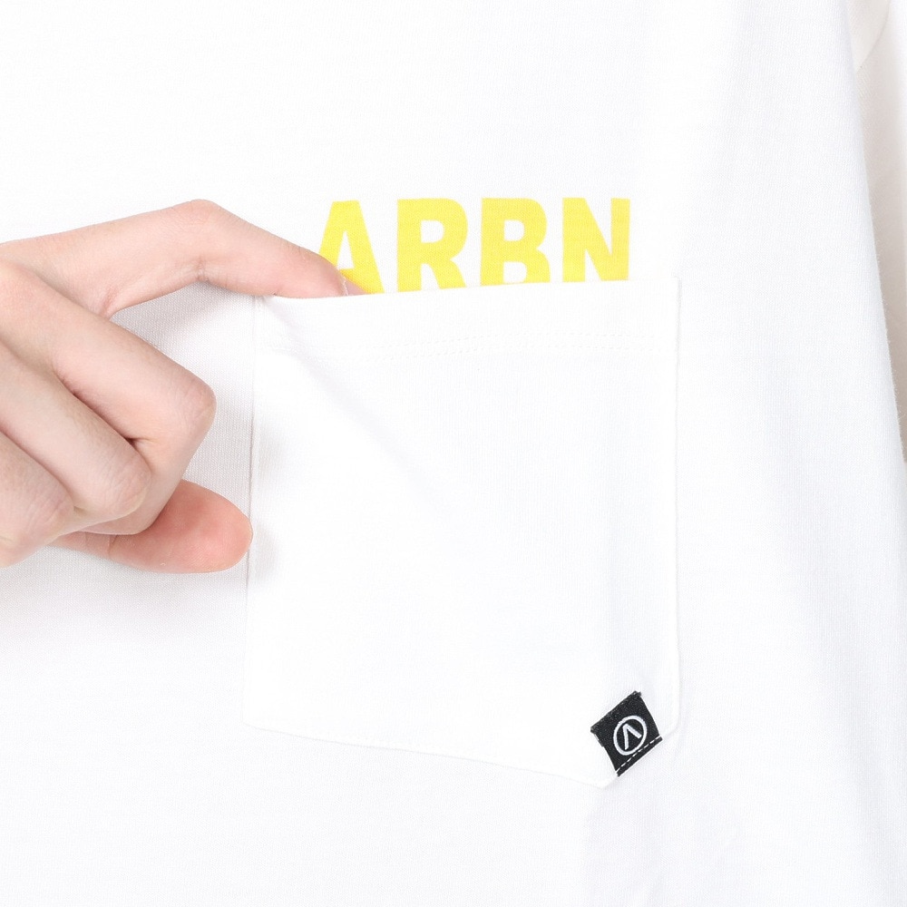 エアボーン（ARBN）（メンズ）半袖Tシャツ メンズ コットン 05 AB2023SSM-APP005WHT