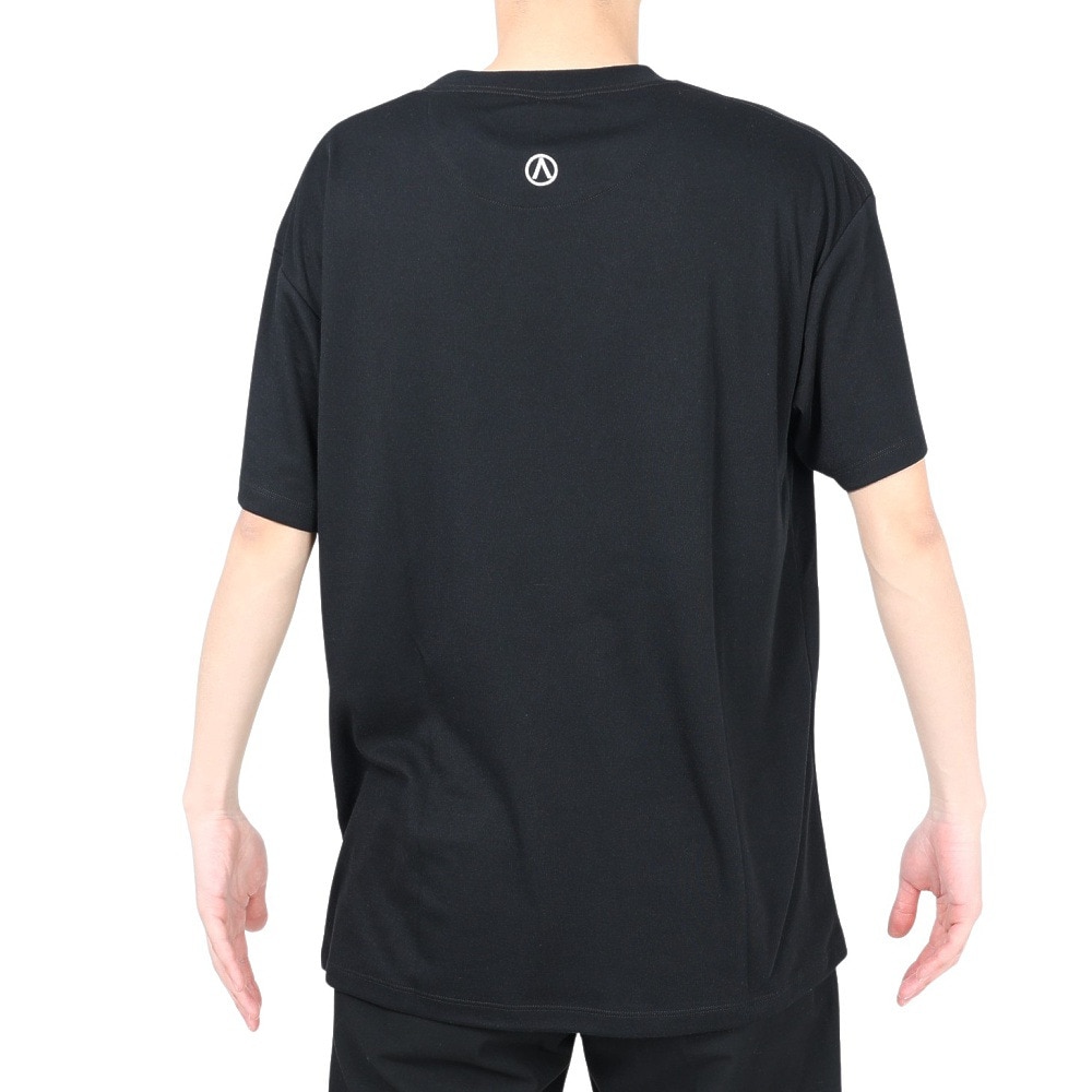 エアボーン（ARBN）（メンズ）半袖Tシャツ メンズ HYBRID AB2023SSM-APP006BLK