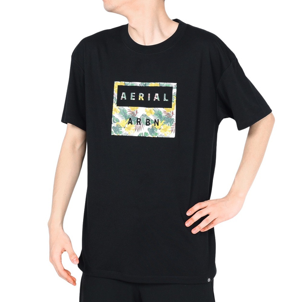 エアボーン（ARBN）（メンズ）半袖Tシャツ メンズ HYBRID AB2023SSM-APP006BLK