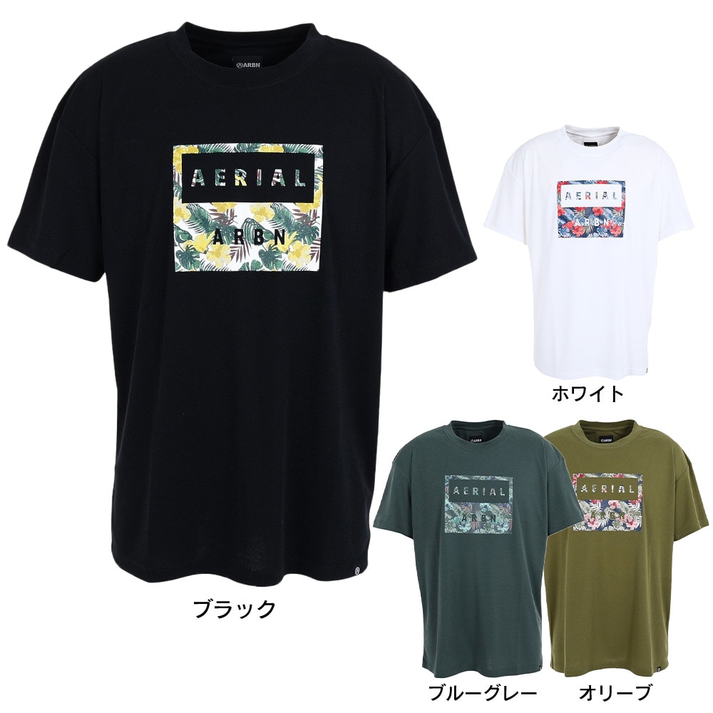 エアボーン（ARBN）（メンズ）半袖Tシャツ メンズ HYBRID AB2023SSM-APP006NVY