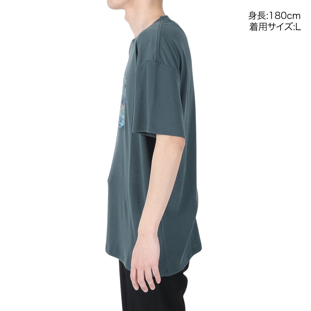エアボーン（ARBN）（メンズ）半袖Tシャツ メンズ HYBRID AB2023SSM-APP006NVY