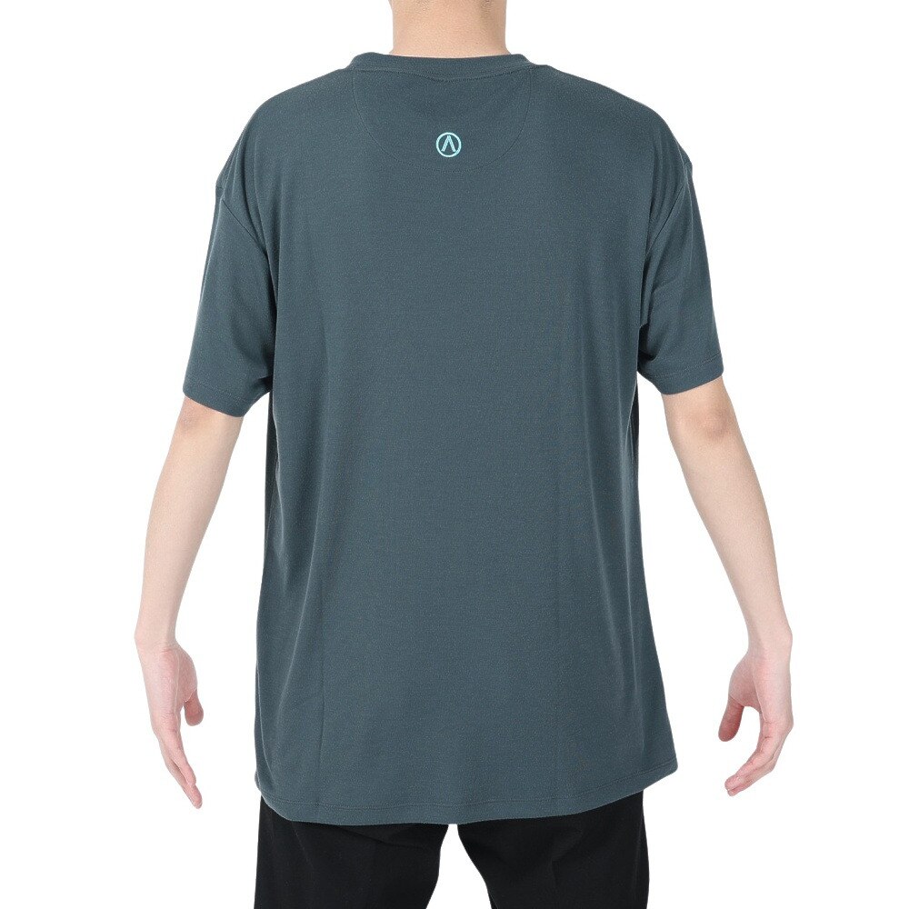 エアボーン（ARBN）（メンズ）半袖Tシャツ メンズ HYBRID AB2023SSM-APP006NVY