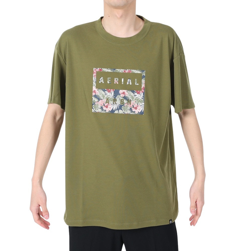 エアボーン（ARBN）（メンズ）半袖Tシャツ メンズ HYBRID AB2023SSM-APP006OLV