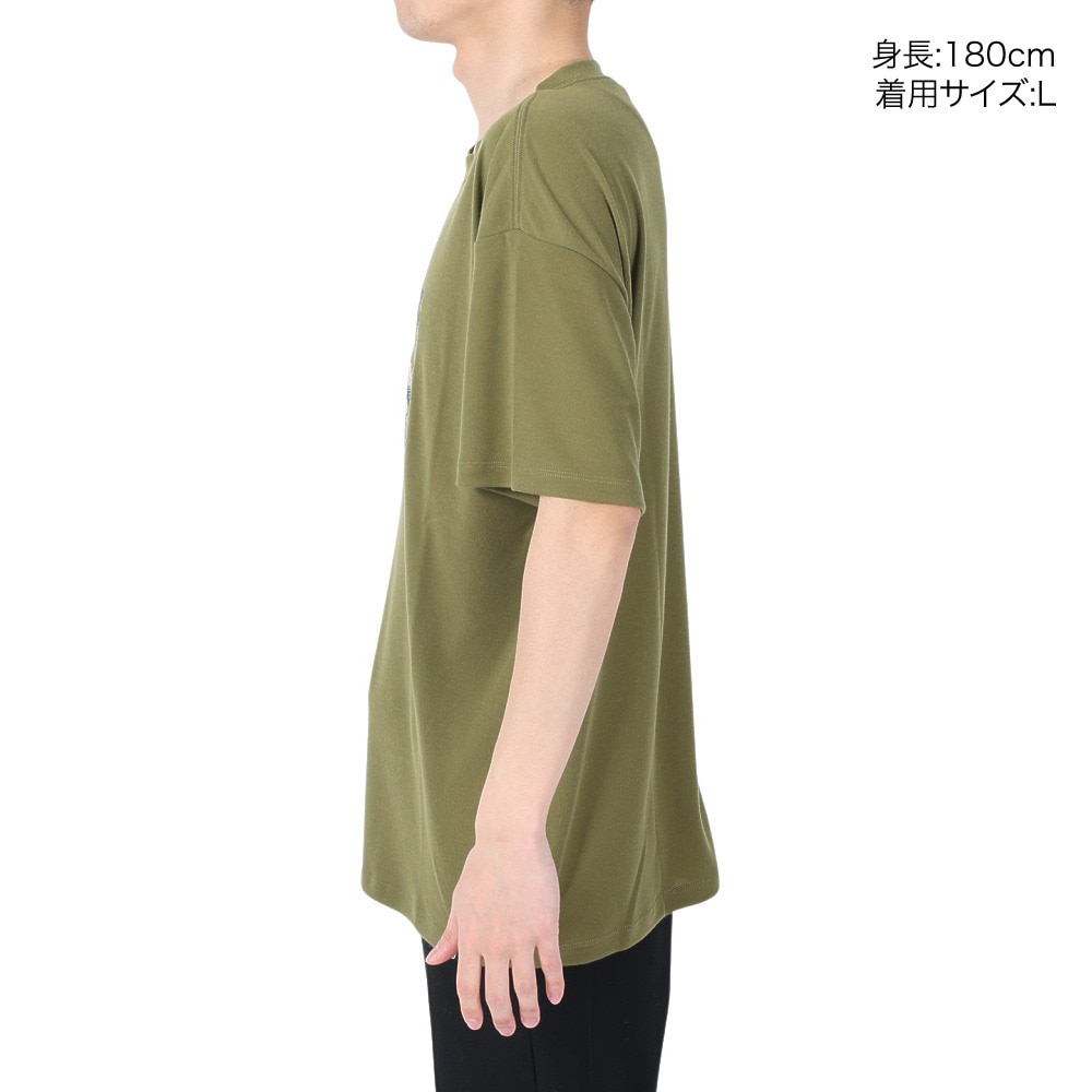 エアボーン（ARBN）（メンズ）半袖Tシャツ メンズ HYBRID AB2023SSM-APP006OLV