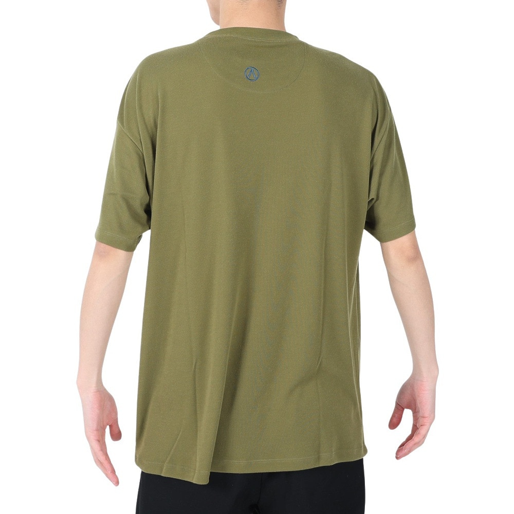 エアボーン（ARBN）（メンズ）半袖Tシャツ メンズ HYBRID AB2023SSM-APP006OLV