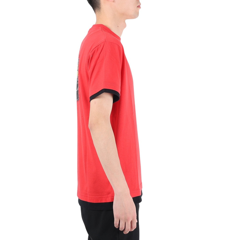 スライド（SLYDE）（メンズ）LAYERD 半袖Tシャツ SL2023SSM-APP002RED