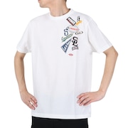 (メンズ)半袖Tシャツ メンズ ボックス ロゴ SL2023SSM-APP003WHT