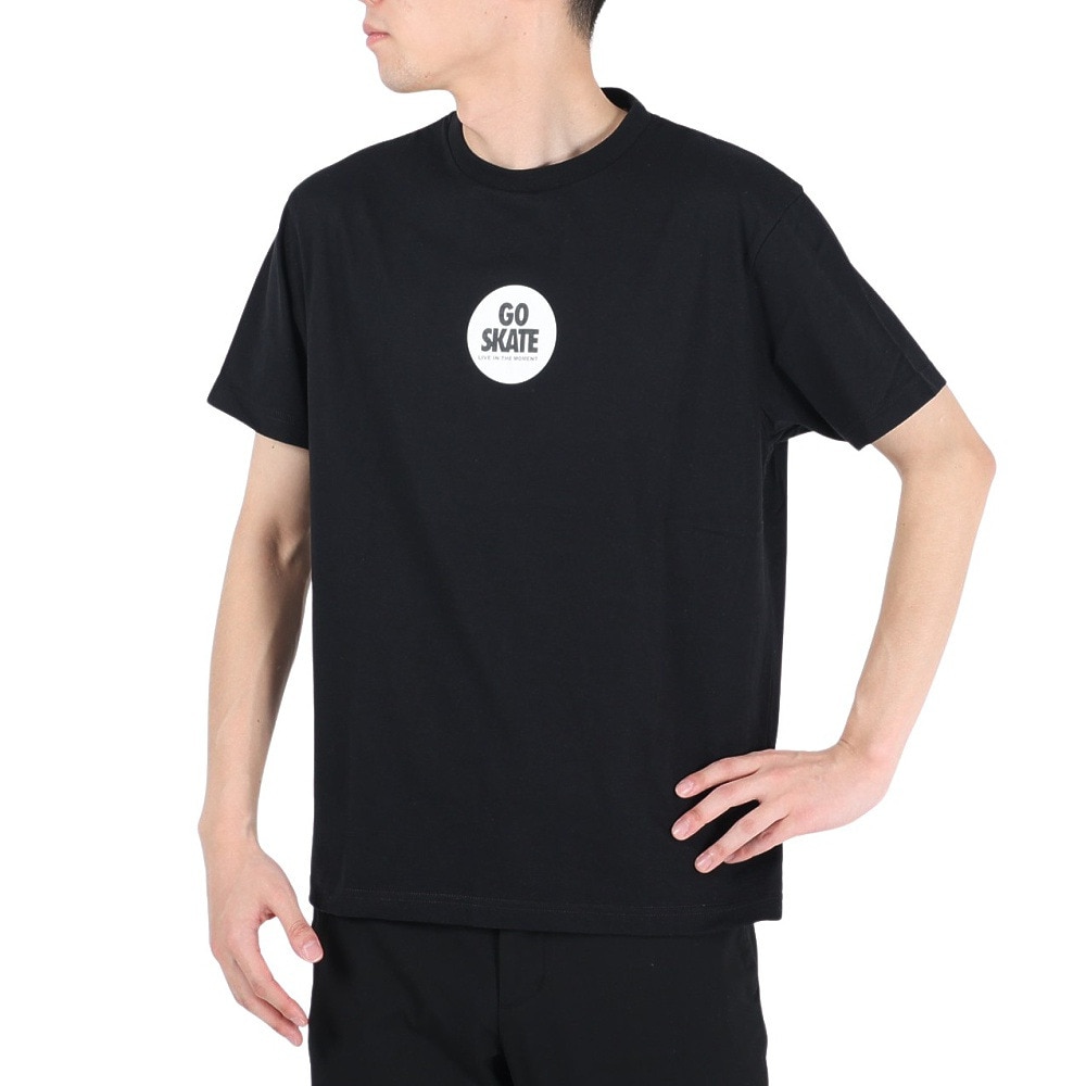 スライド（SLYDE）（メンズ）半袖Tシャツ メンズ DECK SL2023SSM-APP004BLK