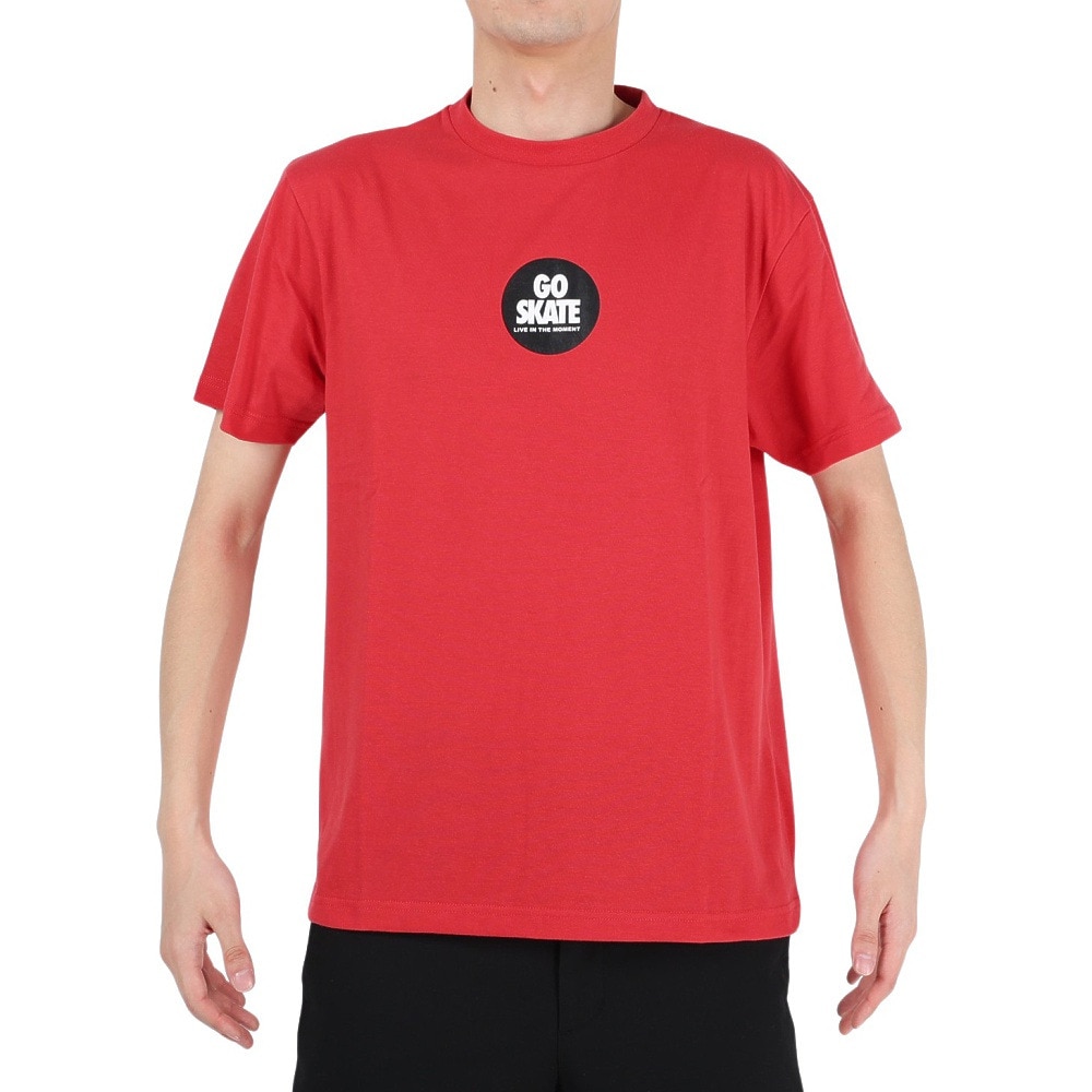 スライド（SLYDE）（メンズ）半袖Tシャツ メンズ DECK SL2023SSM-APP004RED