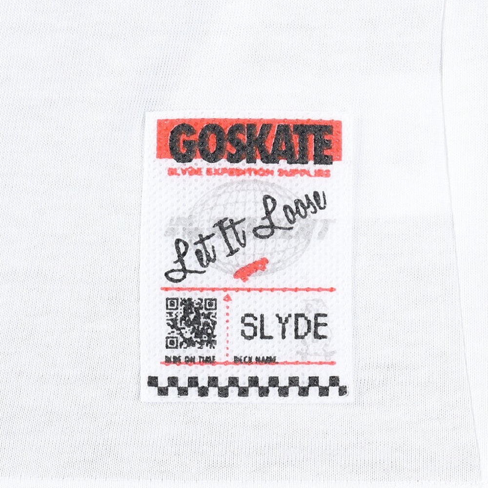 スライド（SLYDE）（メンズ）半袖Tシャツ メンズ DECK BOX SL2023SSM-APP006WHT