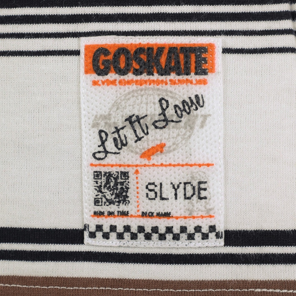 スライド（SLYDE）（メンズ）半袖Tシャツ メンズ BOADER  SL2023SSM-APP007WHT