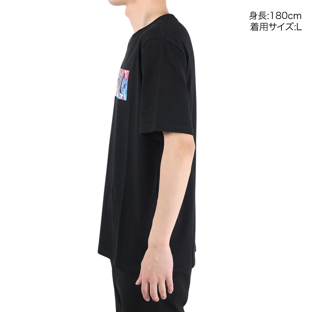 ハーレー（HURLEY）（メンズ）tシャツ 半袖 ブラック 黒 TIE-DYE BOX 半袖Tシャツ MSS2310002-BLK