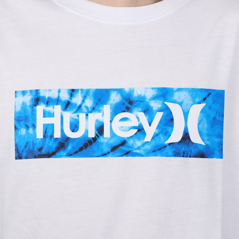 ハーレー（HURLEY）（メンズ）tシャツ 半袖 ホワイト 白 TIE-DYE BOX 半袖Tシャツ MSS2310002-WHT