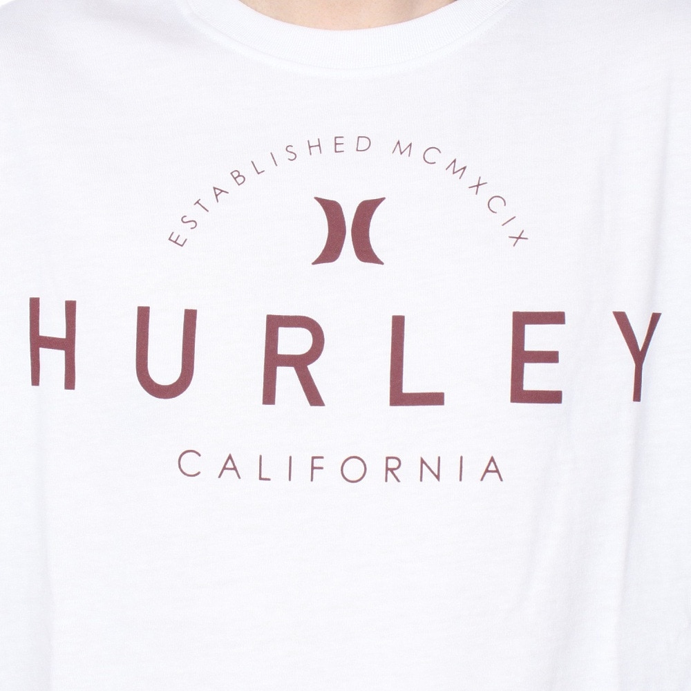 ハーレー（HURLEY）（メンズ）LOGO 半袖Tシャツ MSS2310010-WHT