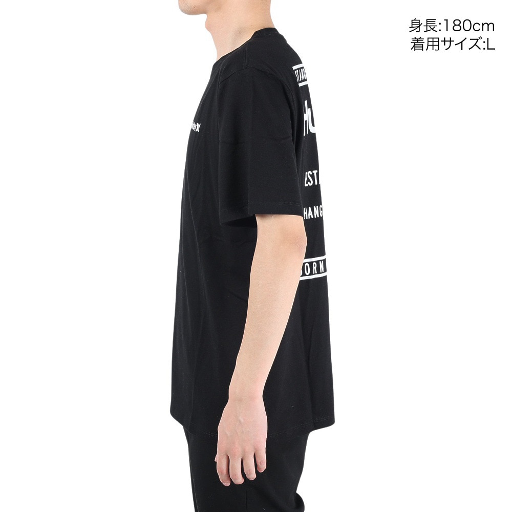 ハーレー（HURLEY）（メンズ）TRADEMARK 半袖Tシャツ MSS2310011-BLK