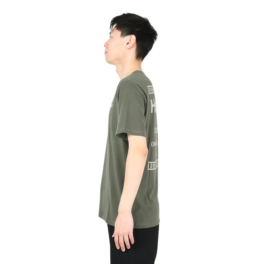 ハーレー（HURLEY）（メンズ）TRADEMARK 半袖Tシャツ MSS2310011-OLV