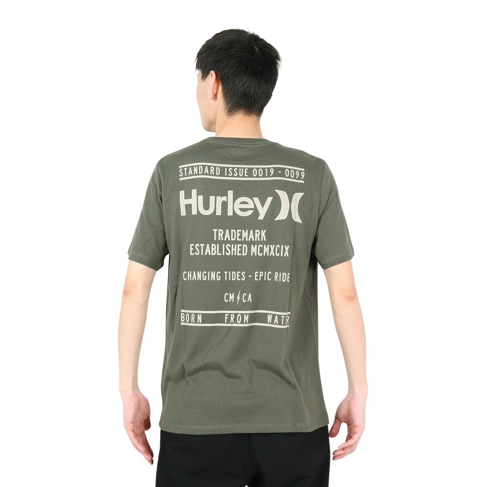 ハーレー（HURLEY）（メンズ）TRADEMARK 半袖Tシャツ MSS2310011-OLV