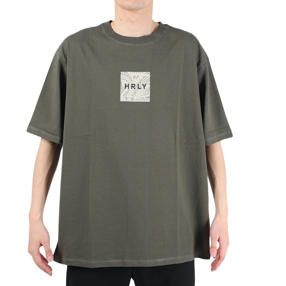 ハーレー（HURLEY）（メンズ）OS TRIBAL BOX 半袖Tシャツ MSS2310020-OLV