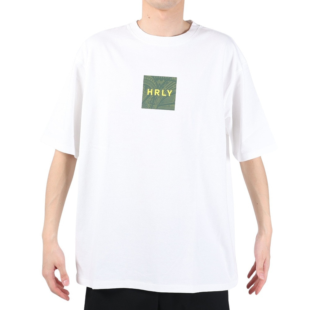 ハーレー（HURLEY）（メンズ）OS TRIBAL BOX 半袖Tシャツ MSS2310020-WHT