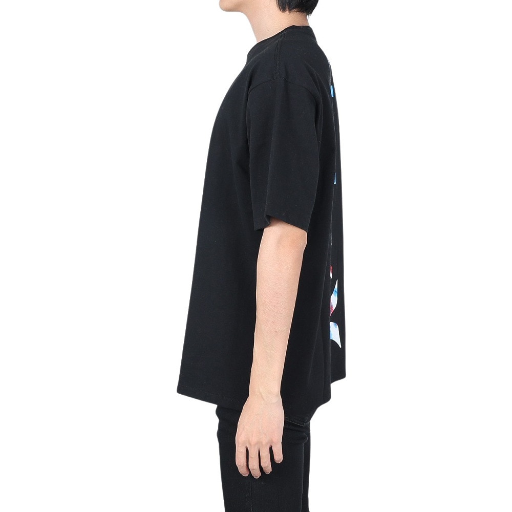 ハーレー（HURLEY）（メンズ）OS BACK TD LOGO 半袖Tシャツ MSS2310021-BLK