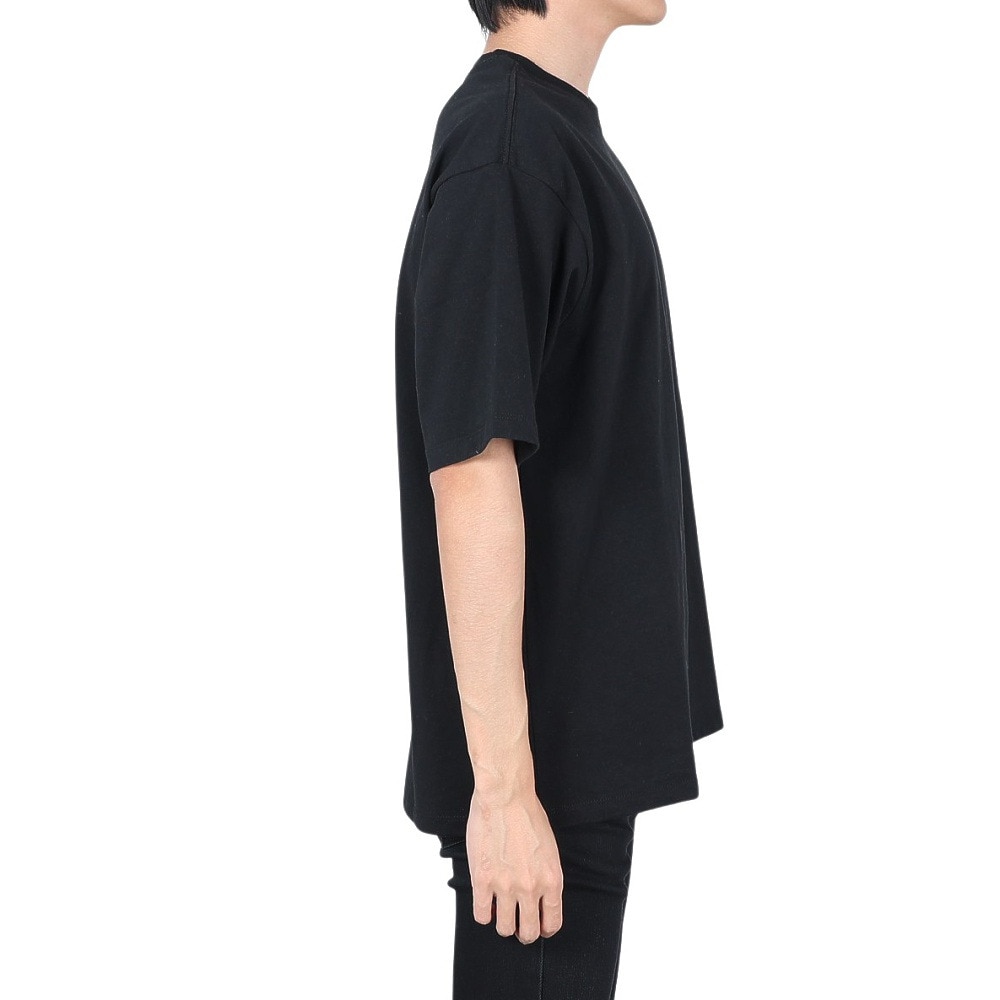 ハーレー（HURLEY）（メンズ）OS BACK TD LOGO 半袖Tシャツ MSS2310021-BLK