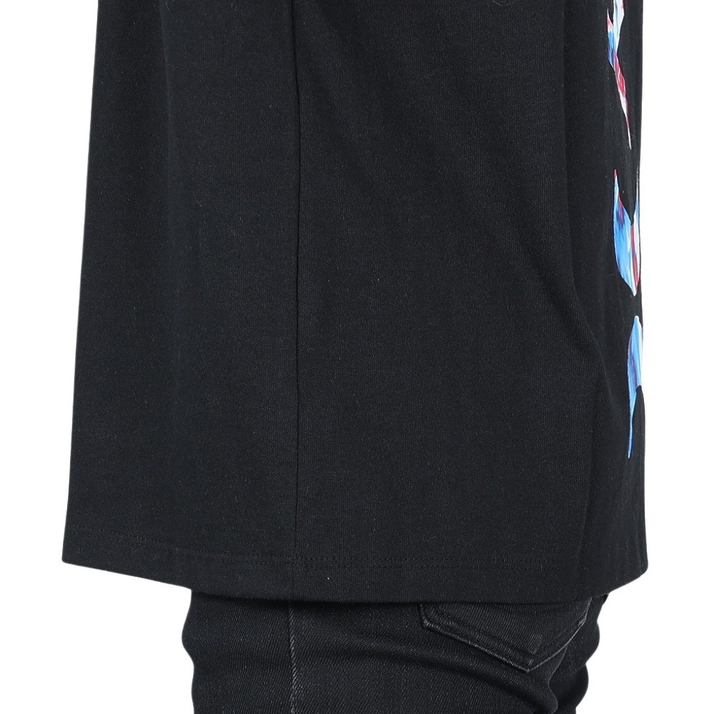 ハーレー（HURLEY）（メンズ）OS BACK TD LOGO 半袖Tシャツ MSS2310021-BLK