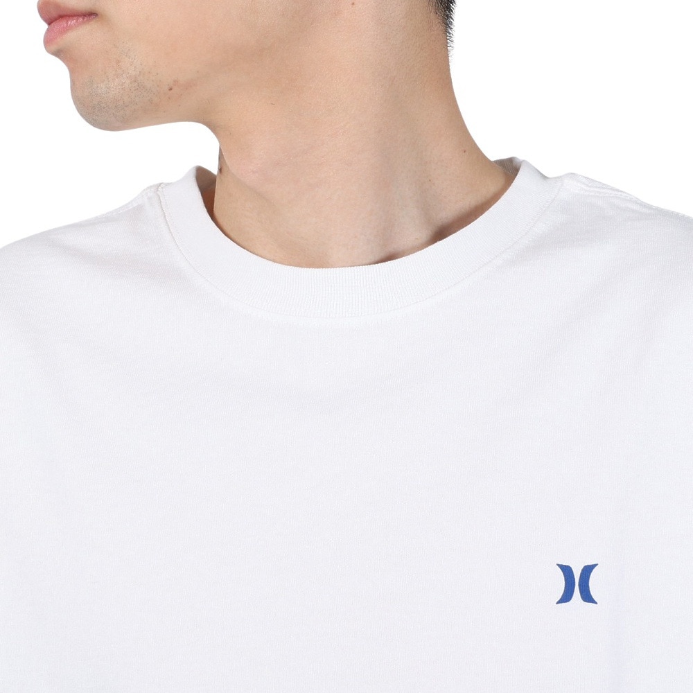 ハーレー（HURLEY）（メンズ）OS BACK TD LOGO 半袖Tシャツ MSS2310021-WHT