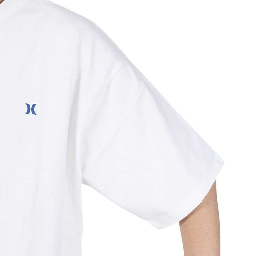 ハーレー（HURLEY）（メンズ）OS BACK TD LOGO 半袖Tシャツ MSS2310021-WHT