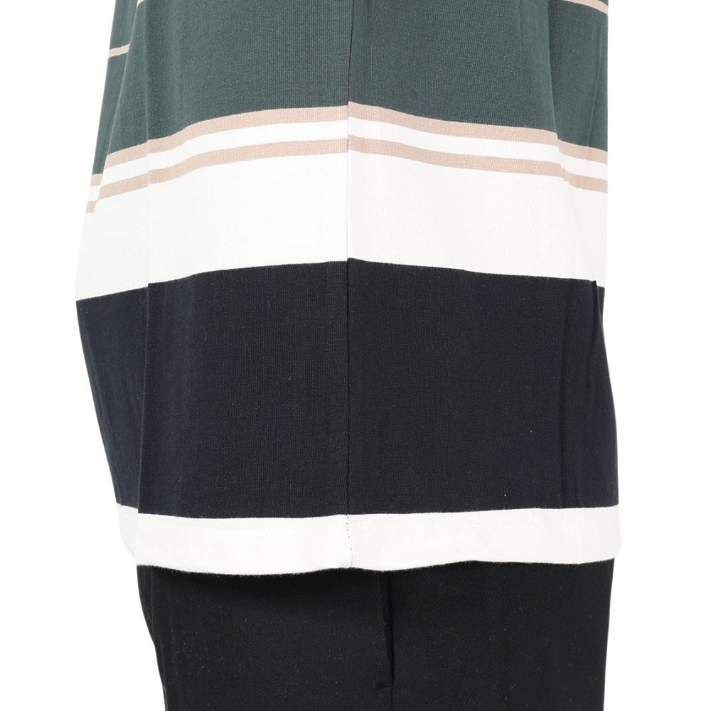 ハーレー（HURLEY）（メンズ）OVRSZ BORDER 半袖Tシャツ MSS2310023-BLK