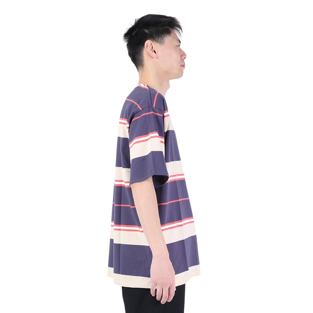 ハーレー（HURLEY）（メンズ）OVRSZ BORDER 半袖Tシャツ MSS2310023-CGY