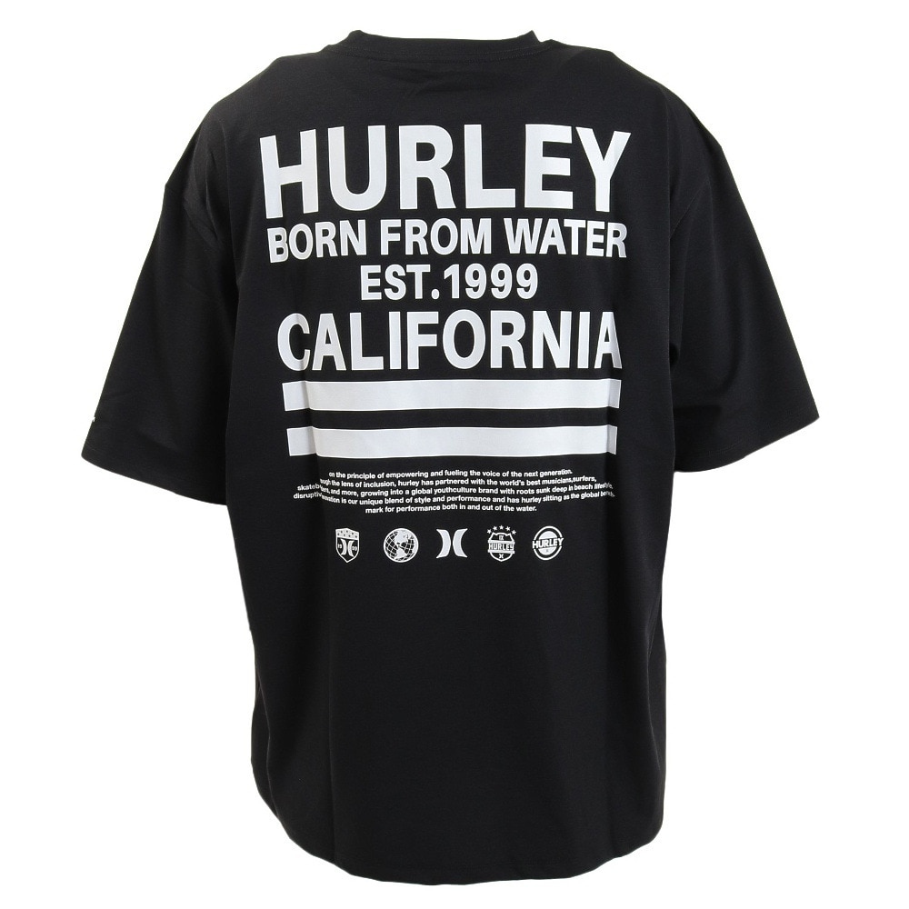 ハーレー（HURLEY）（メンズ）半袖Tシャツ メンズ PHNTM オーバーサイズ BFW MSS2310028-BLK