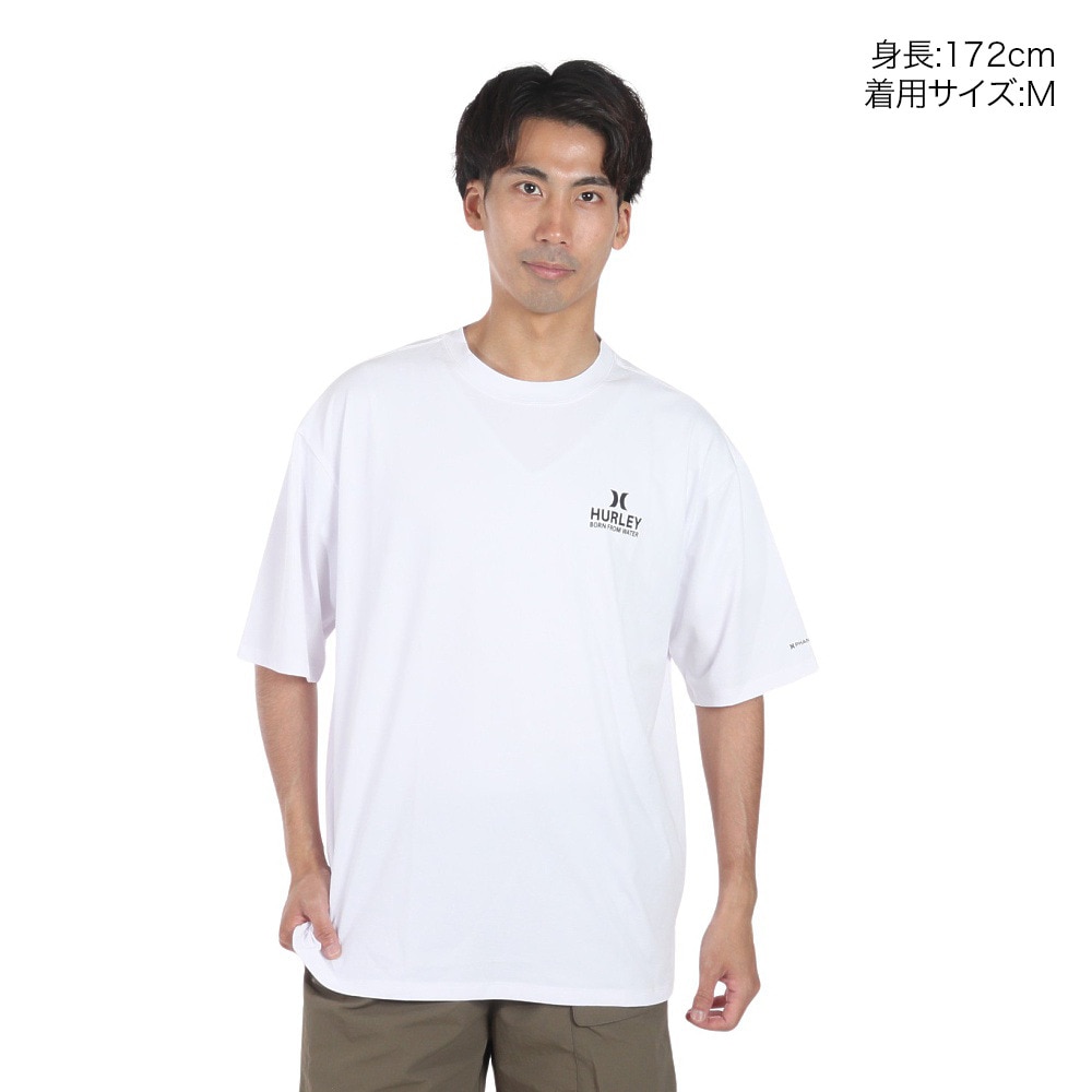 ハーレー（HURLEY）（メンズ）半袖Tシャツ メンズ PHNTM オーバーサイズ BFW MSS2310028-WHT