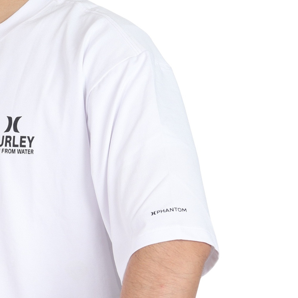 ハーレー（HURLEY）（メンズ）半袖Tシャツ メンズ PHNTM オーバーサイズ BFW MSS2310028-WHT