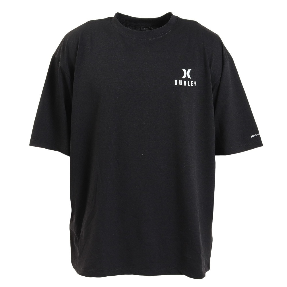 ハーレー（HURLEY）（メンズ）半袖Tシャツ メンズ プリントオーバーサイズ バックロゴ MSS2310029-BLK