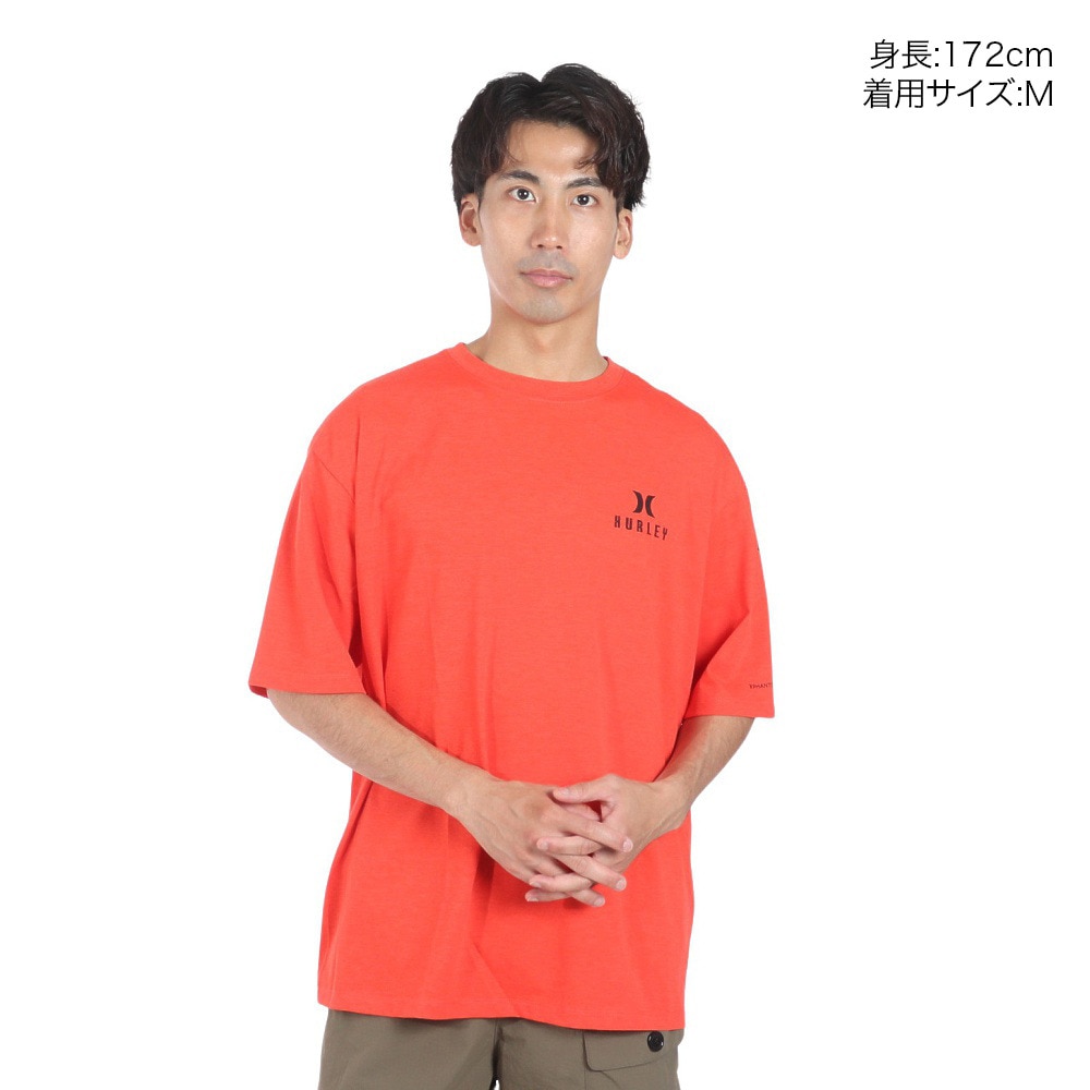 ハーレー（HURLEY）（メンズ）半袖Tシャツ メンズ プリントオーバーサイズ バックロゴ MSS2310029-VML