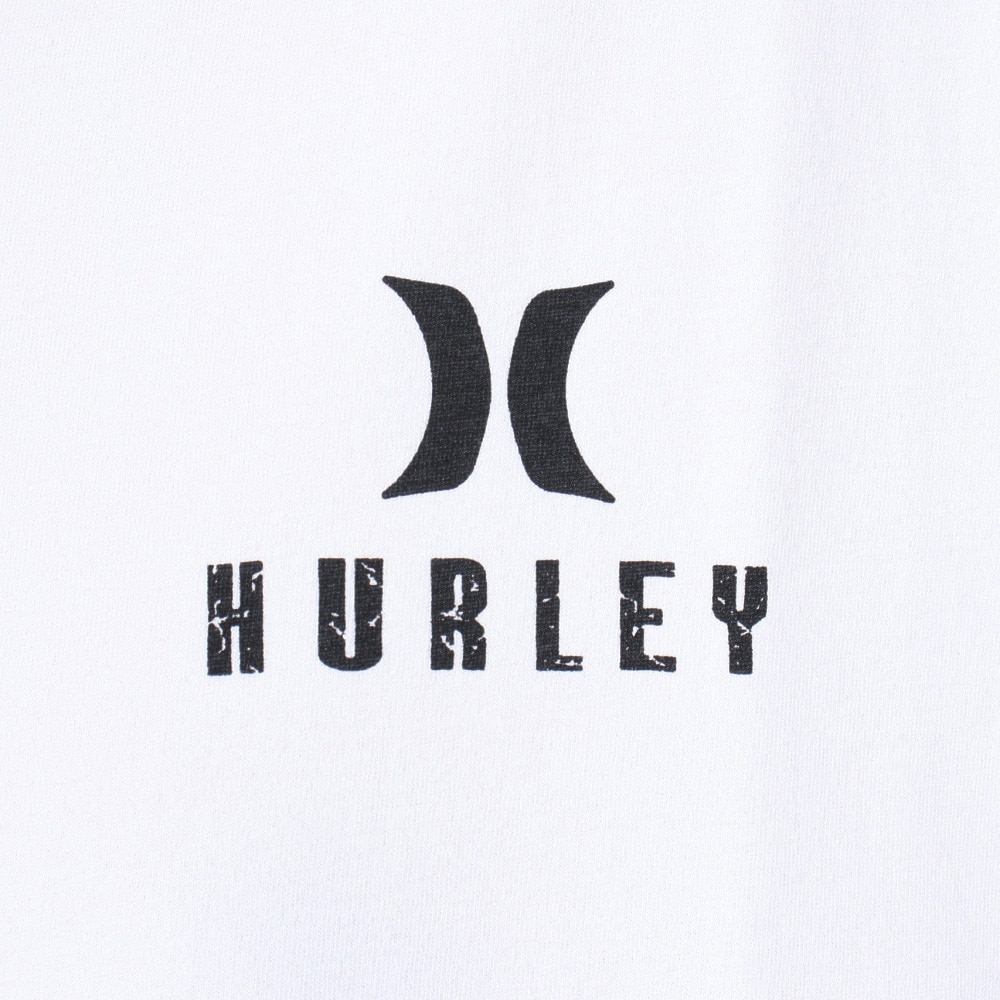 ハーレー（HURLEY）（メンズ）半袖Tシャツ メンズ プリントオーバーサイズ バックロゴ MSS2310029-WHT