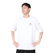 (メンズ)半袖Tシャツ メンズ プリントオーバーサイズ バックロゴ MSS2310029-WHT