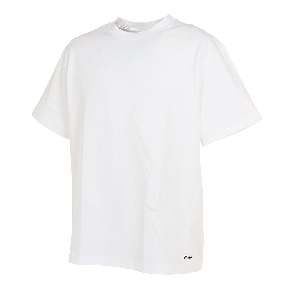 スライド（SLYDE）（メンズ）半袖Tシャツ メンズ クルーネック SL2023SSM-APP010WHT