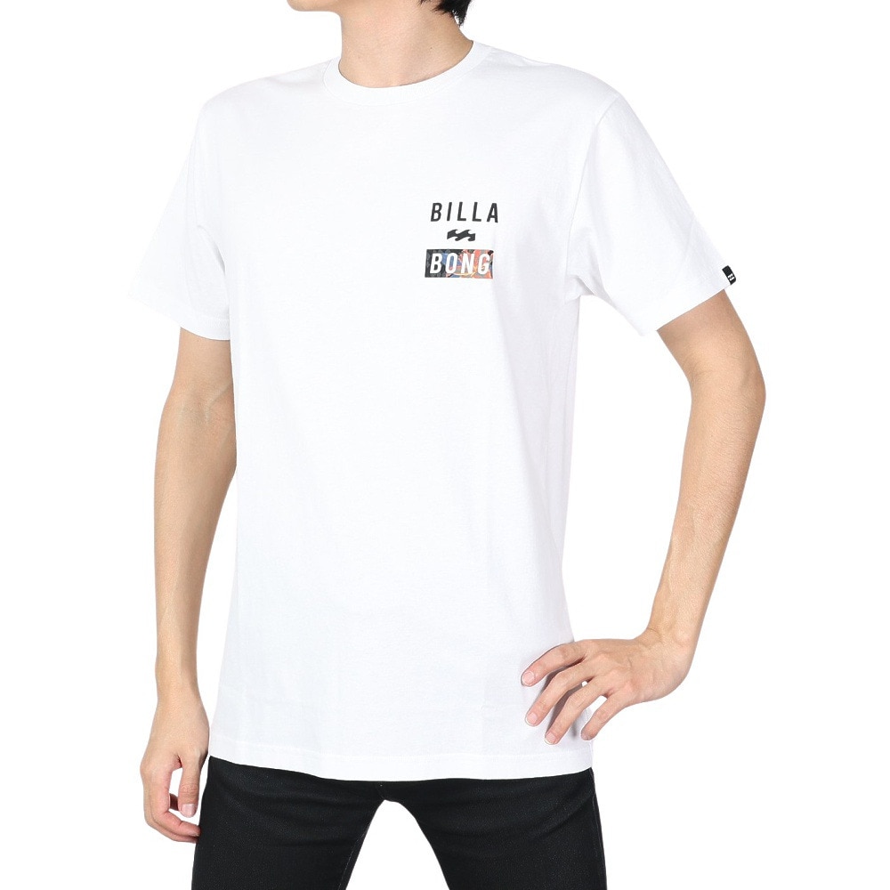 ビラボン（BILLABONG）（メンズ）半袖Tシャツ メンズ ADVISORY BD011276 WHT