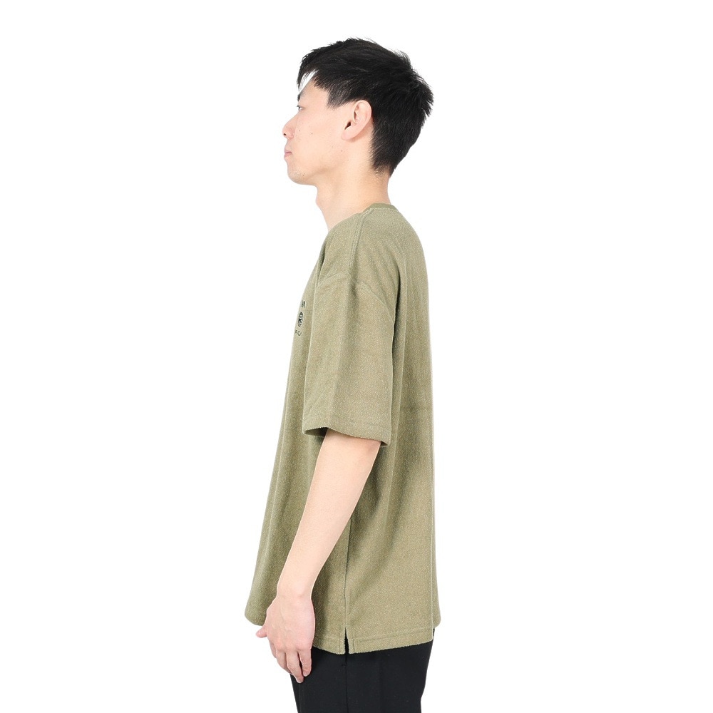 ルーカ（RVCA）（メンズ）半袖Tシャツ メンズ ALLTIME TERRY CLOTH  BD041260 ALO