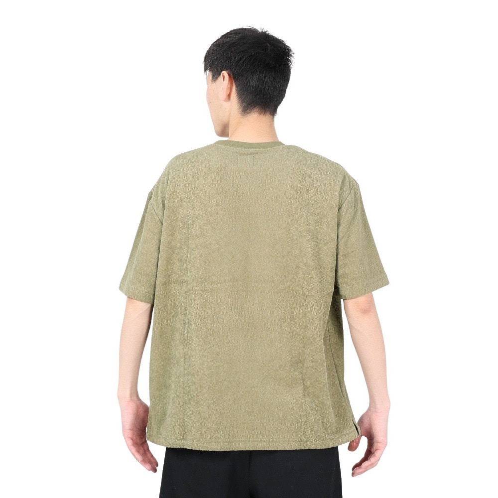 ルーカ（RVCA）（メンズ）半袖Tシャツ メンズ ALLTIME TERRY CLOTH  BD041260 ALO