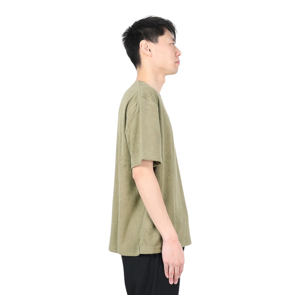 ルーカ（RVCA）（メンズ）半袖Tシャツ メンズ ALLTIME TERRY CLOTH  BD041260 ALO