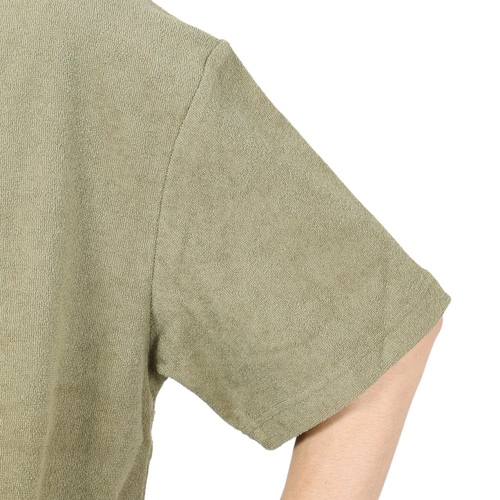 ルーカ（RVCA）（メンズ）半袖Tシャツ メンズ ALLTIME TERRY CLOTH  BD041260 ALO